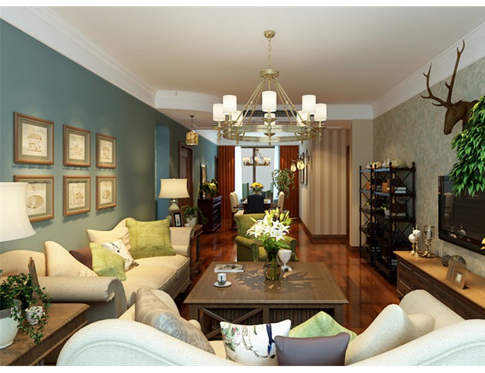 來自夏天里的清涼顏色—田園風格案例分享